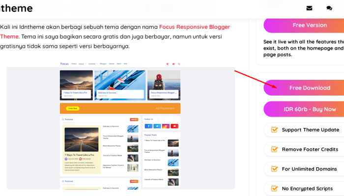 Cara Merubah Template Blogger Agar Lebih Profesional dan Menarik