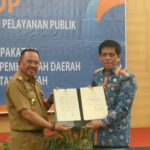 Nilai Kepatuhan Penyelenggaraan Pelayanan Publik 2023 Pemprov Kalteng sebesar 86,6
