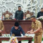 Rapat Paripurna DPRD Kalteng Sepakati Raperda Tata Cara Angkutan Laut dan Sungai Yang Melintas di Bawah Jembatan Bentang Panjang