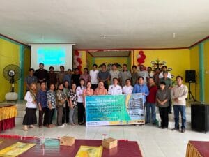 Gerakan Swasembada Pakan, Kolaborasi Tim Dosen FMIPA dan FEB UPR Berikan Edukasi Pembuatan Pakan Ikan Ekonomis di Desa Tuwung