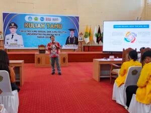 Praktisi Mengajar, Pj Bupati Barsel Jadi Dosen Tamu Kuliah Umum FISIP UPR