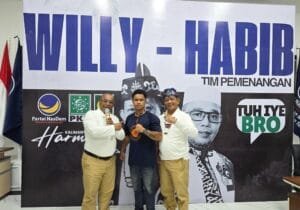 Willy-Habib Berikan Dukungan ke Petinju Profesional Eyger Borneo untuk Bertanding di Melbourne Australia 