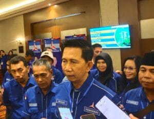 Rakorda Kesiapan Pilkada 2024 DPD Demokrat Kalteng, Koyem Sampaikan Program Prioritas