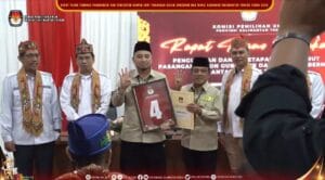 Hasil Rapat Pleno Terbuka, Pasangan Abdul Razak dan Sri Suwanto Dapat Nomor Urut 4