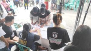 Edukasi Masyarakat Gunakan Hak Pilih, Timses Willy-Habib Palangkaraya Adakan Simulasi Pencoblosan 