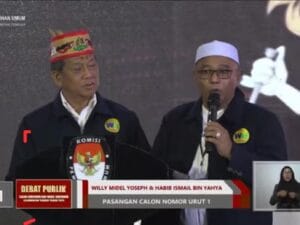 Sangat Terukur dan Aplikatif, Willy-Habib “Kuasai Panggung” Debat Perdana