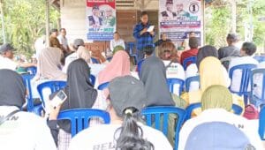 Willy-Habib Serap Aspirasi Warga Transmigrasi Desa Fajar Harapan