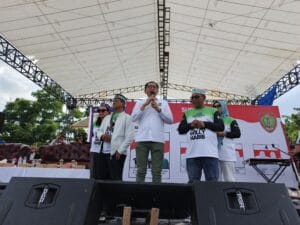 Hadirkan Via Vallen, Ribuan Warga Antusias Ikuti Kampanye Akbar Willy-Habib di Kapuas 