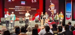 Meski Tak Dihadiri Cawagub 02, Debat Publik Kedua Pilgub Kalteng Berlangsung Sukses
