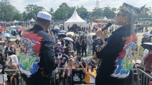 Kampanye Akbar Willy-Habib di Stadion Sampuraga Lama Pangkalan Bun Diikuti Ribuan Warga