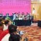 FOTO: Rapat Pleno Terbuka Rekapitulasi Hasil Perhitungan Perolehan Suara Pemilihan Gubernur dan Wakil Gubenur Kalteng tahun 2024 yang digelar oleh KPU Kalteng, Minggu, (8/12/2024).