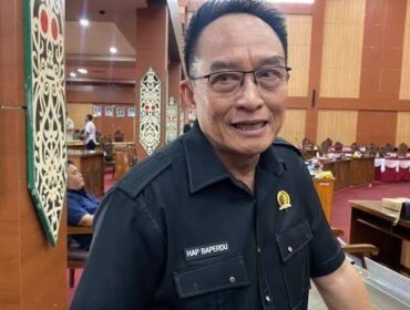 FOTO: Wakil Ketua I Komisi II DPRD Kota Palangkaraya, Hap Baperdu