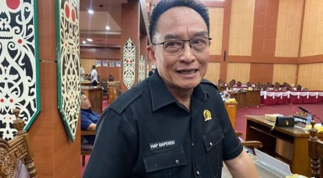 FOTO: Wakil Ketua I Komisi II DPRD Kota Palangkaraya, Hap Baperdu