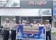 Satlantas Polresta Palangka Raya Gencarkan Sosialisasi “Mudik Aman, Keluarga Nyaman”