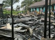 Kebakaran Saat Lebaran, Tiga Rumah di Palangka Raya Ludes Dilalap Api