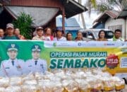 Antisipasi Inflasi Pascalebaran, Pemkot Palangka Raya Gelar Operasi Pasar Murah