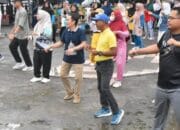 Senam Bersama di Rambang Jadi Ajang Sehat dan Silaturahmi