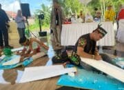 Lukis Ornamen Talawang Jadi Magnet Baru FBIM 2025
