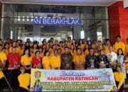 Wabup Katingan Lepas Kontingen untuk FBIM 2025, Sampaikan Pesan Ini