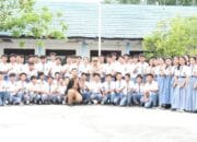 Sentuh Dunia Pendidikan, Gubernur Kalteng Kunjungi Sekolah Pelosok dan Bagikan Sembako