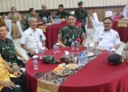 TNI dan Pemko Palangka Raya Bahas Ketahanan Wilayah dan Pangan