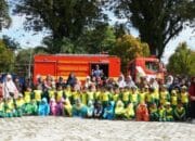 DPKP Palangka Raya Latih Murid TK Kenali Bahaya dan Alat Kebakaran