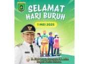 Bupati Eddy Raya Tegaskan Komitmen Sejahterakan Buruh di Hari Buruh 2025