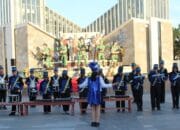 Gelar Karya P5, Siswa SMP Santa Maria Palangka Raya Tampil Memukau di Bundaran Besar