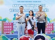 Siswi SMP Jadi Duta Keselamatan, Ajak Teman Peduli Lalu Lintas