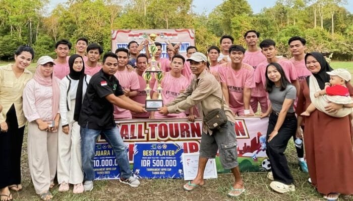 Squad Lewu FC Angkat Trofi Juara HPPD CUP 2025