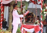 Khidmat dan Penuh Semangat, Pemprov Kalteng Gelar Upacara HUT ke-80 Kemerdekaan RI