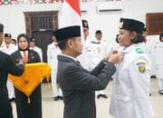 54 Pelajar Terbaik Resmi Dikukuhkan Jadi Paskibraka Palangka Raya