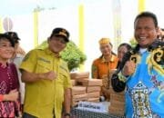 Perayaan Hari Jadi ke-66 Barsel Dimeriahkan Makan Gratis Ribuan Warga