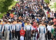 Pj Bupati Barito Utara Serahkan Kendaraan Operasional Sekolah di Momen Hari Jadi ke-74