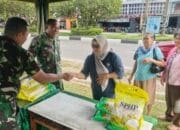 Koramil Pahandut Gelar Pangan Murah Kendalikan Inflasi Daerah