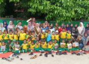 Senam Bersama PAUD Kalampangan Tanamkan Gaya Hidup Sehat