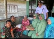 TNI Wujudkan Kepedulian Sosial Bagi Lansia di Katingan Kuala