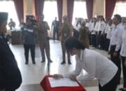 Pemkab Katingan Kukuhkan PPPK Tahap Kedua, Bupati Saiful Ajak Aparatur Tingkatkan Kinerja dan Dedikasi