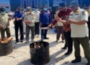 Satpol PP Katingan Bersama BPOM Tindak Tegas Peredaran Obat dan Suplemen Ilegal