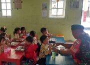 Koramil Katingan Hilir Pastikan Makanan Sekolah Aman dan Bergizi