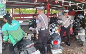 Satlantas Polresta Palangka Raya Giat Sosialisasi Tertib Lalu Lintas Demi Tekan Kecelakaan