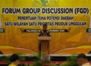 Pemko Palangka Raya Bahas Penetapan Produk Unggulan Tiap Wilayah