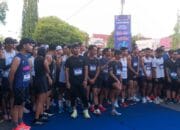 Ribuan Peserta Meriahkan Hadari Kahayan Colour Run 6K di Palangkaraya