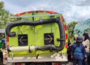 DLH Kalteng Serahkan Bantuan Sarpras Kebersihan untuk Kota Palangka Raya