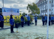 ASN dan Tenaga Outsourcing Kota Palangka Raya Ikuti Apel Batik Korpri