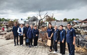 Fraksi NasDem Serahkan Bantuan Korban Kebakaran Pasar Kasongan