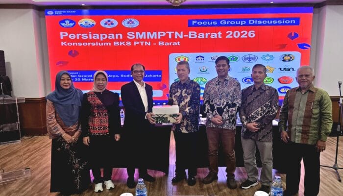 Rektor UPR Prof Salampak Resmi Jabat Ketua BKS-PTN Barat Nasional