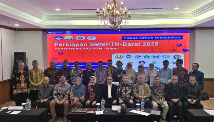 Rektor UPR Hadiri FGD SMMPTN-Barat 2026 di Jakarta