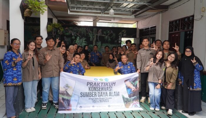 Mahasiswa Agribisnis UPR Ikuti Praktikum Konservasi Alam di BKSDA Kalteng 