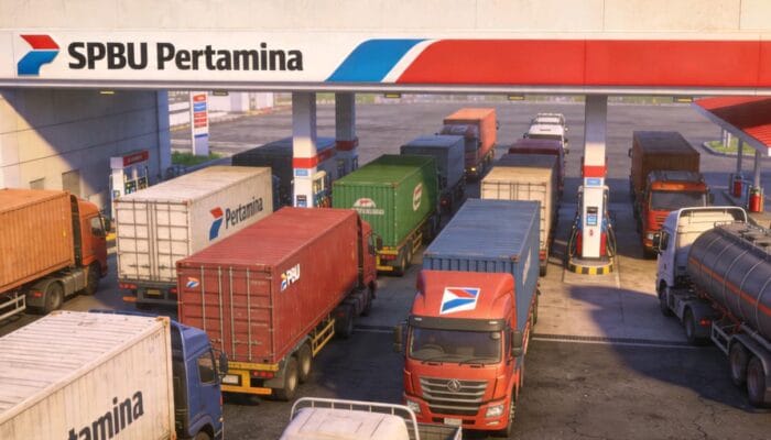 Harga Solar Industri Melonjak Picu Antrean SPBU Mengular 